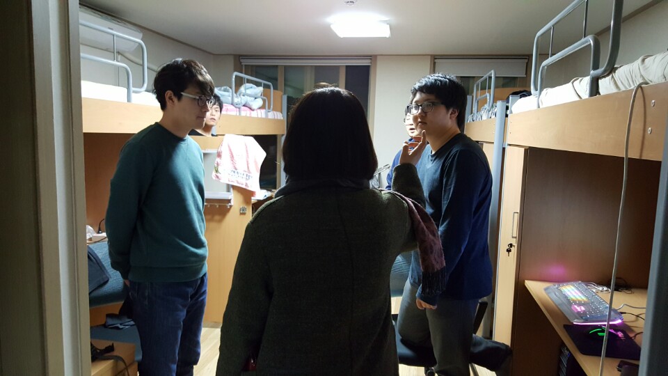 20170328 교수님 생활관 방문