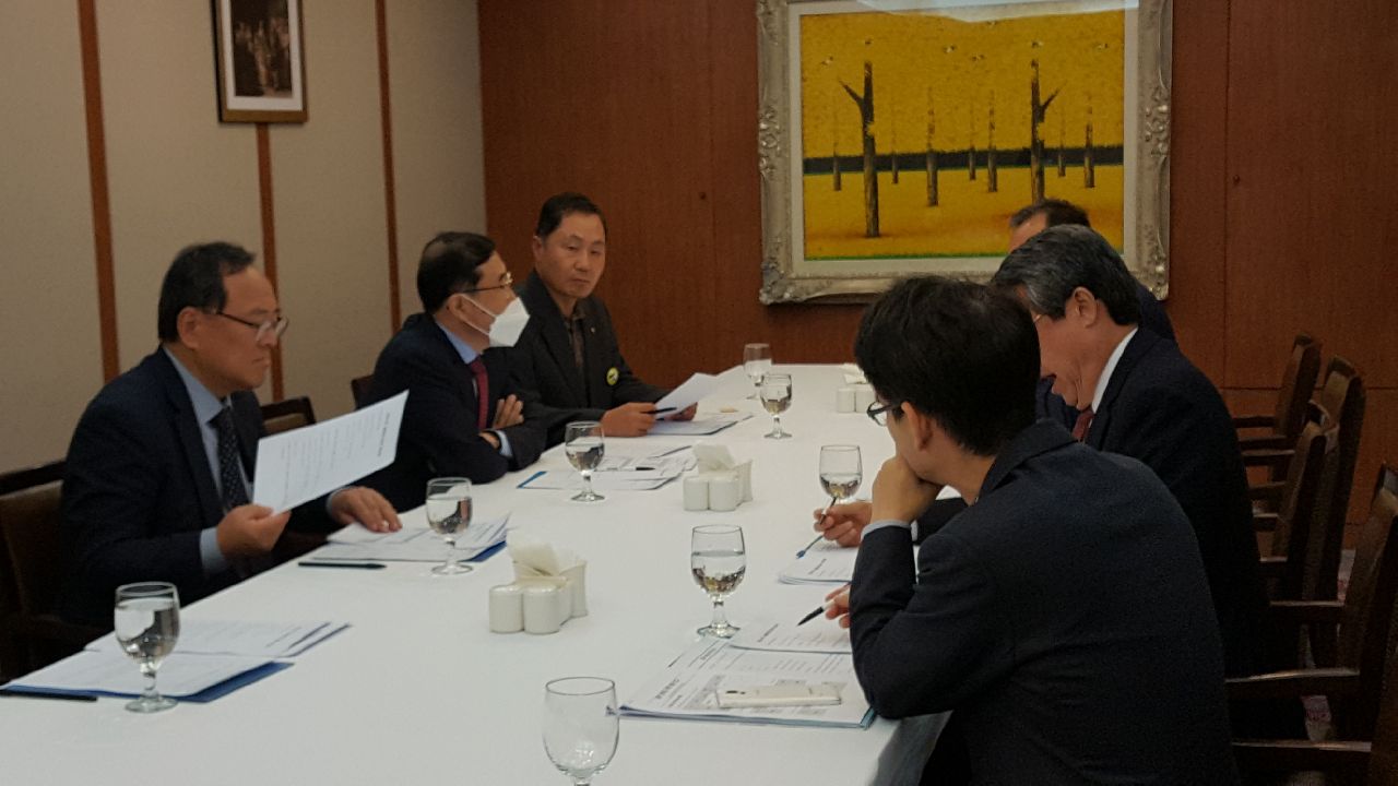 사총협 회장단회의 참석