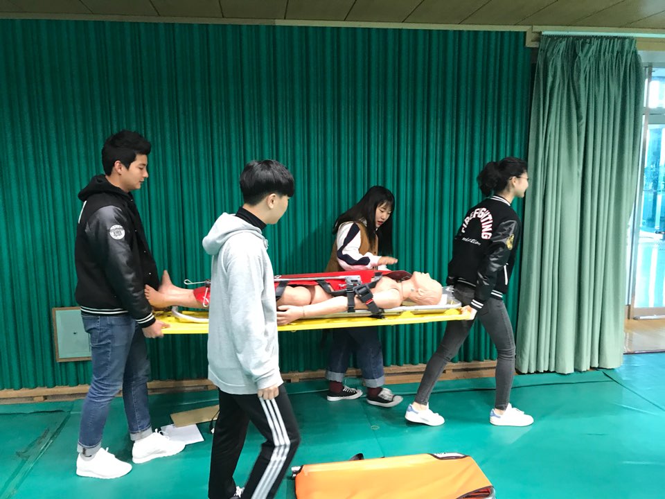 경찰·소방행정학부 '재난 상황 긴급구조훈련 실무 체험!'